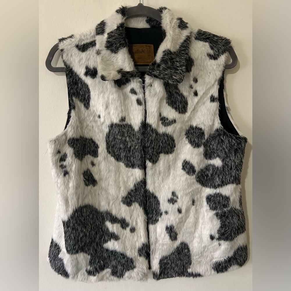Saddle Ridge Vintage Faux Fur Vest